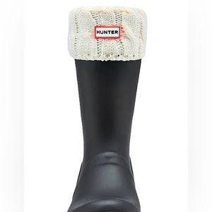 NEW 🧦Cable Socks for Hunter Short rain boots🧦